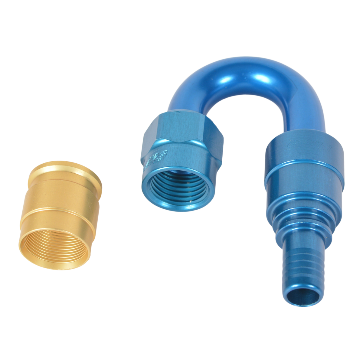 BMRS 180° Double Swivel Crimp Fittings - JOES Racing Products