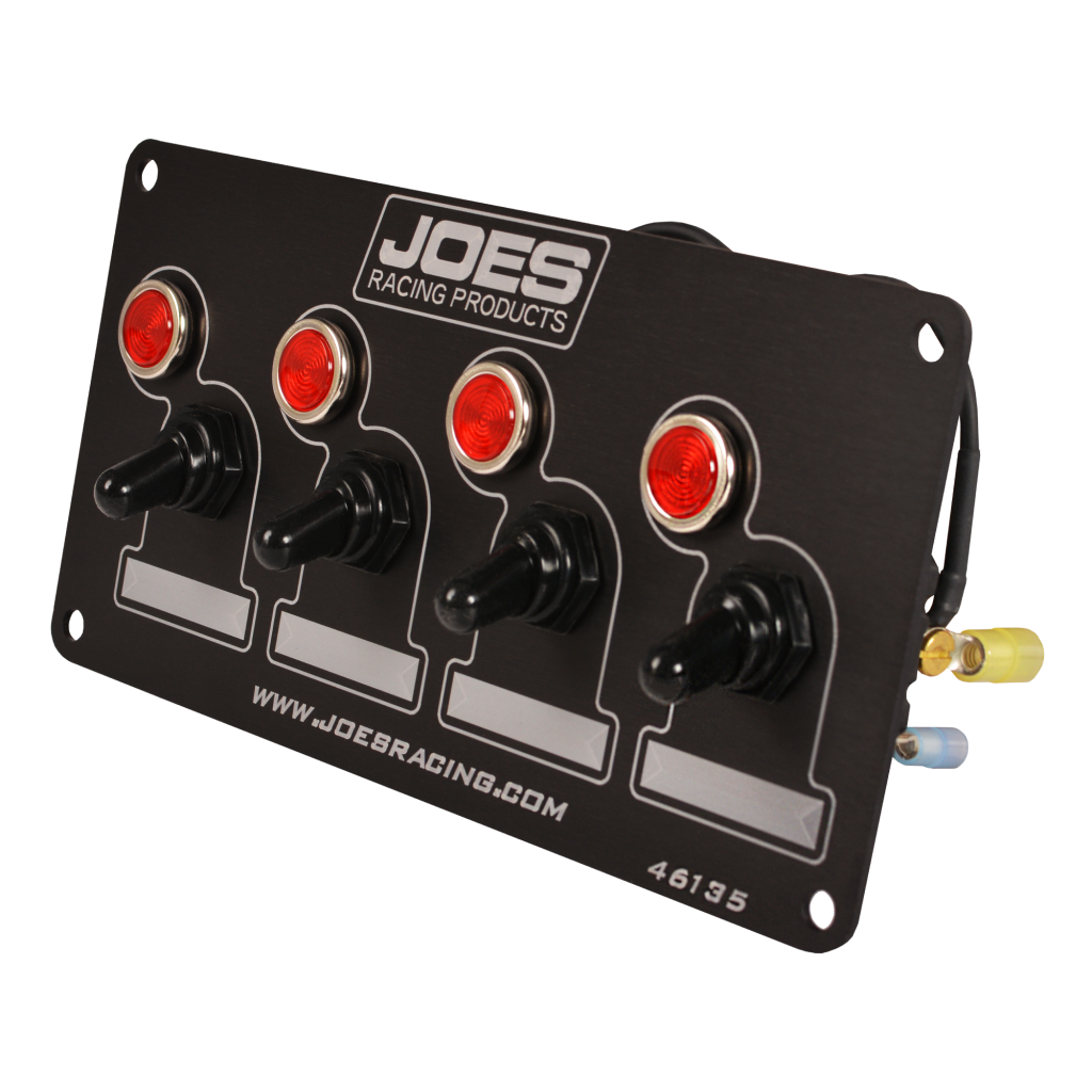 JOES Switch Panel: 4 Accessory w/ Lights - JOES Racing Products