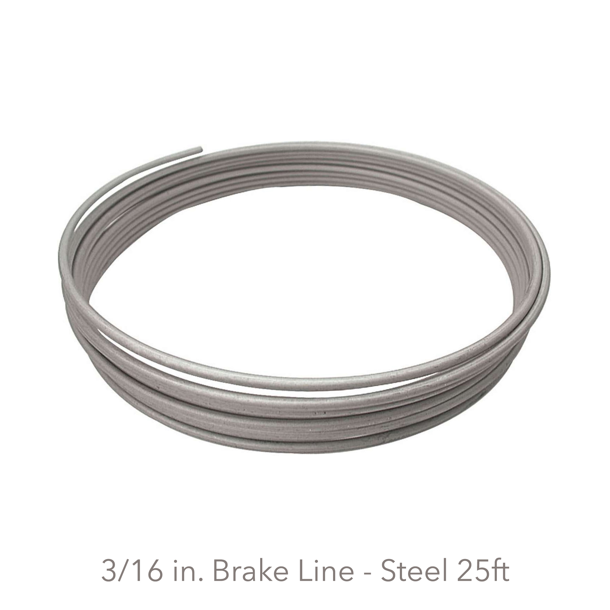 Allstar Brake Line, 25ft Coiled Hard Line - JOES Racing Products
